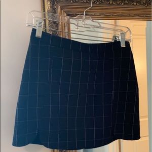 brandy melville checkered skirt